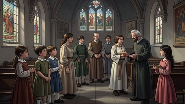 A Familiar Production from "The Best Christmas Pageant Ever". A Predictable Annual Ritual Standard Roles The church pageant follows a settled pattern: children become angels or shepherds, older boys play the visitors, and…