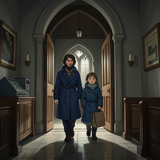 The Herdmans Enter the Church from "The Best Christmas Pageant Ever". This flow tracks the family’s movement from a self-interested first visit to a meaningful, if imperfect, connection with the church community.