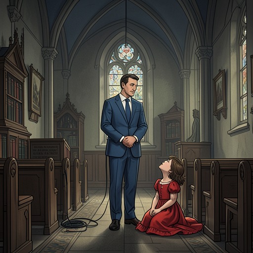 The Father’s Quiet Participation from "The Best Christmas Pageant Ever". This flow follows the narrator’s father from reluctance about the annual pageant to a small but meaningful role in its closing moments.