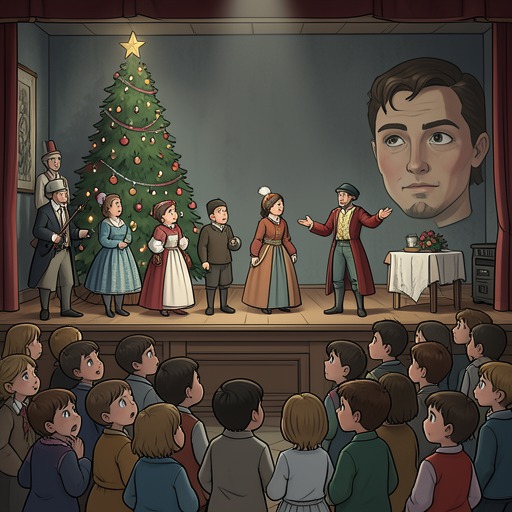 The Fragility of Tradition from "The Best Christmas Pageant Ever". This flow traces how the pageant’s inherited conventions are disrupted and how those disruptions reveal both the limits and the value of ritual.