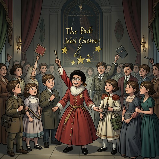 From Outcast Children to Pageant Participants from "The Best Christmas Pageant Ever". This flow traces how the Herdman children’s disruptive reputation brings them into the church pageant and changes what the community expects of them.