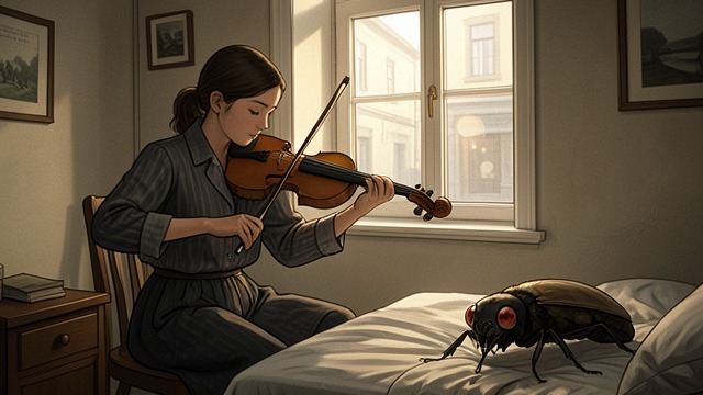 Musical Promise from "The Metamorphosis". Musical Promise Grete’s Talent Grete’s Violin playing is one of the few cultural interests Gregor admires without reserve.