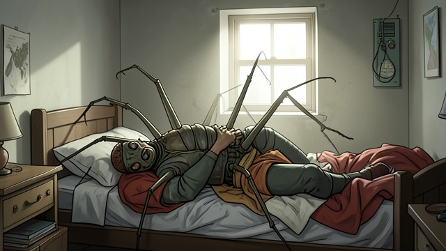 Uncontrolled Legs from "The Metamorphosis". Uncontrolled Legs Failed Coordination Gregor’s many legs move independently while his human intentions remain organized.