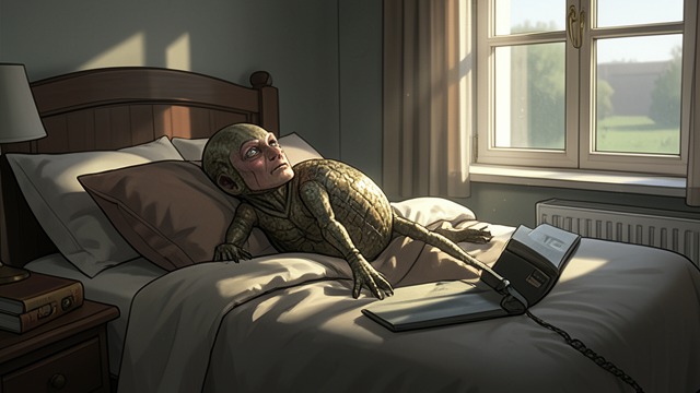 Troubled Awakening from "The Metamorphosis". Troubled Awakening A Changed Body Gregor Samsa wakes as “a horrible vermin,” yet his first thoughts concern trains and work.