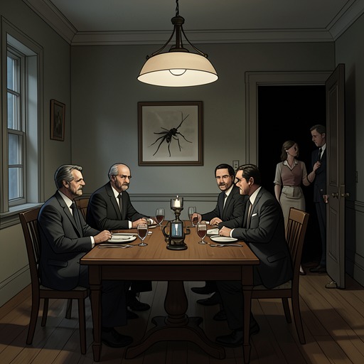 The Lodgers’ Revolt from "The Metamorphosis". This flow follows the family’s attempt to survive through tenants and the tenants’ eventual rejection of the household.