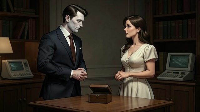 The Unlikely Heirloom from "Death on the Nile". A Thief in Good Company A respectable appearance Tim Allerton travels with his devoted mother and presents himself as a harmless, cosmopolitan young man.