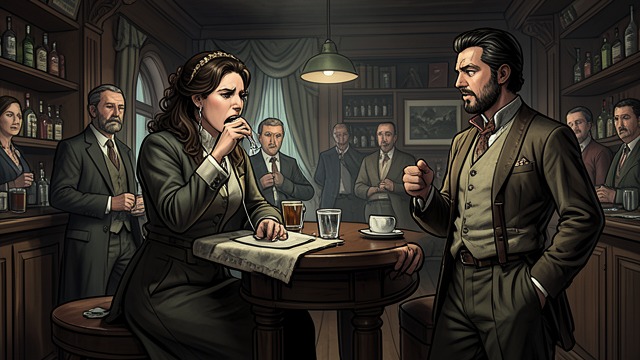 A Night of Provocation from "Death on the Nile". The Scene Is Prepared Jacqueline performs rage Jacqueline drinks heavily in the saloon, sings about a betrayed lover and demands another drink.