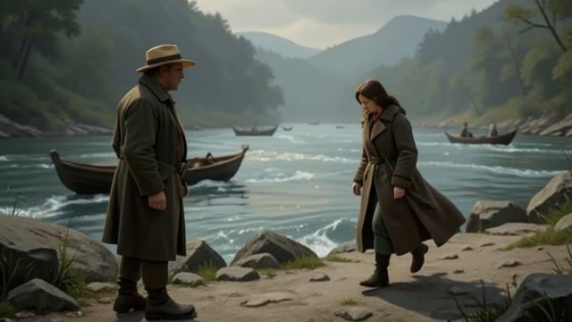 The River’s Beauty from "Death on the Nile". Pleasure Under Pressure A living landscape Poirot delights in the river, rocks and boats.