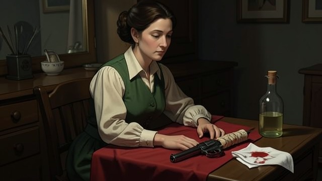 The False Theory from "Death on the Nile". Starting Again Details out of place The wrapped pistol could not have produced the scorching on Linnet’s wound.