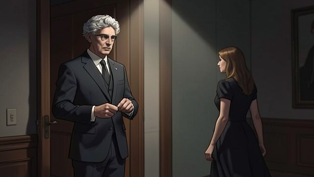 A Hidden Financial Crisis from "Death on the Nile". The Trustee’s Concealment A meeting staged as chance Pennington hides that he received Linnet’s marriage news before leaving New York.
