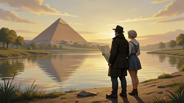 A Journey Imagined from "Death on the Nile". Egypt as a Dream A promised adventure Simon and Jacqueline imagine traveling together along the Nile, while Tim hopes for warmth and a break from an…
