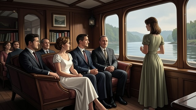 A Boatful of Strangers from "Death on the Nile". A Confined Society Different worlds together The Karnak carries an heiress, a trustee, a nurse, a novelist, a young lawyer, a socialist and travelers on…