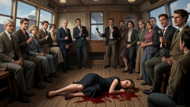 A Nightmare on the River from "Death on the Nile". The Voyage Turns Grief and suspicion The passengers learn that Linnet has been shot, then discover that her maid and Salome are also dead.