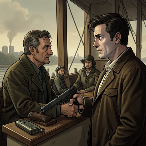 The Nile Murder Investigation from "Death on the Nile". Hercule Poirot and Colonel Race move from an apparently obvious suspect through competing clues to the conspiracy behind the deaths aboard the river steamer.
