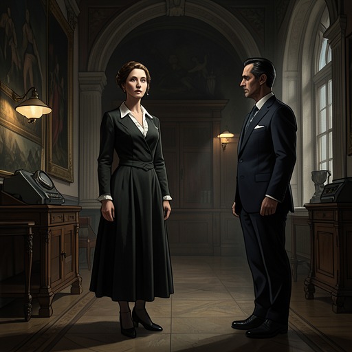 Linnet’s Fall from Privilege from "Death on the Nile". Linnet’s confidence in wealth and influence gives way to guilt, fear, and a death that exposes the limits of her power.