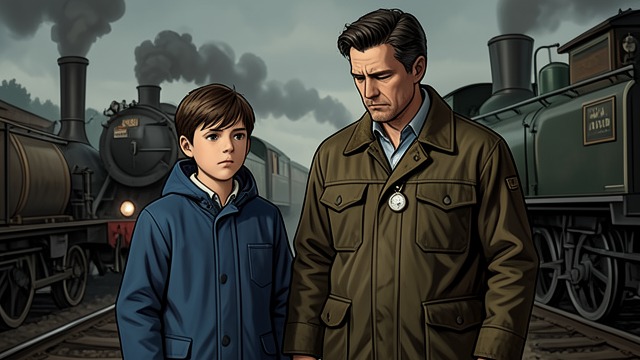 A Boy Formed by Loss from "A Man Called Ove". The Roots of Ove’s Loyalty A quiet household Ove grows up with a railway-worker father who teaches him to respect engines, work, and responsibility.
