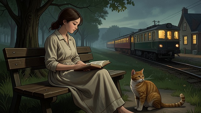 The Reader in the Forest from "A Man Called Ove". A Life Shaped by Books A curious child Sonja grows up with her father in an isolated home, finding companionship in books and in the independent farm cat…
