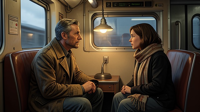The Man on the Train from "A Man Called Ove". A Meeting That Changes Two Lives An unexpected companion Ove sees Sonja on a train platform and boards the train traveling in the wrong direction simply to sit…