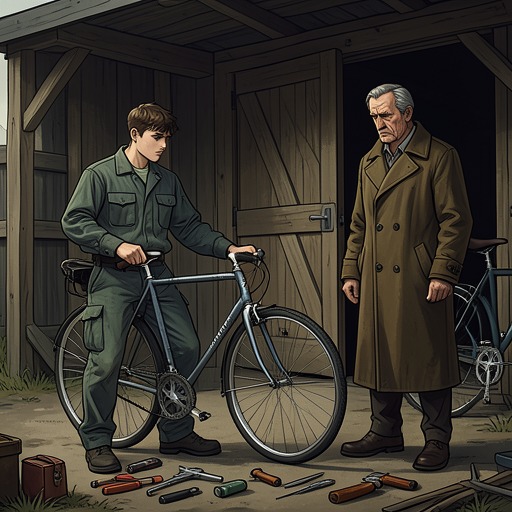 Adrian Learns to Repair and Choose from "A Man Called Ove". This thread traces Adrian’s uncertain efforts to repair a bicycle and build a future, as practical guidance and Ove’s judgment help turn youthful aspiration…