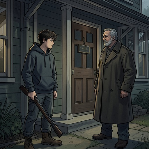 Mirsad Finds Shelter and Reconciliation from "A Man Called Ove". This thread follows Mirsad from rejection by his father to temporary refuge with Ove, and eventually toward renewed family connection and a life with Jimmy.