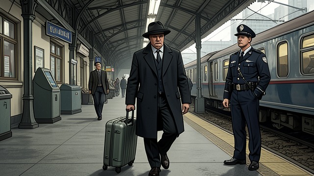 The Returned Suitcase from "The Black-Eyed Blonde". The Living Man Returns A New Encounter Nico Peterson contacts Philip Marlowe and meets him at Los Angeles Union Station, alive and carrying the suitcase that…