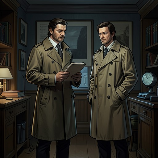 Two Detectives, Uneasy Allies from "The Black-Eyed Blonde". Joe Green and Bernie Ohls move from skeptical listening to reluctant cooperation with Marlowe, while their different loyalties and methods shape what the…