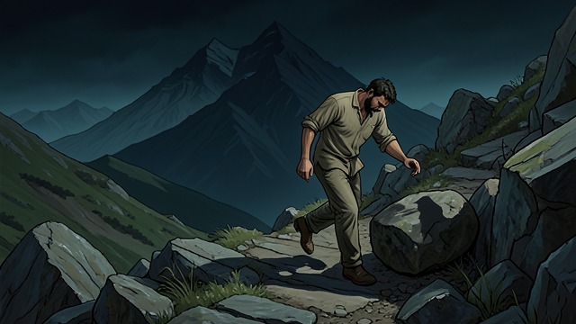Sisyphus Descends from "The Myth of Sisyphus". Sisyphus Descends Interval of Consciousness Sisyphus’s descent is the moment when he sees the complete meaninglessness of his labor.