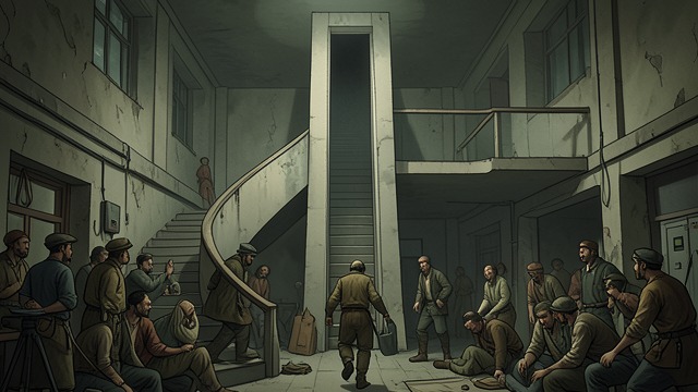 反对象牙塔,《西西弗神话》中的场景。反对象牙塔 孤独的避难所 象牙塔承诺保护人免受集体苦难。它的孤立被揭示为一种屈从,而非纯洁。 共同的地位 艺术家站在工人和受苦者中间,既不高于他们,也不低于他们。责任始于拒绝特殊地位。