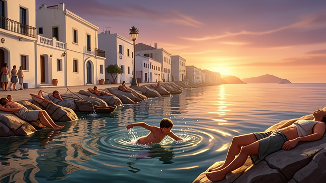 Sensual Attachment from "The Myth of Sisyphus". Sensual Attachment City and Body Algiers is loved through sea, sunlight, skin, swimming, and evening air.