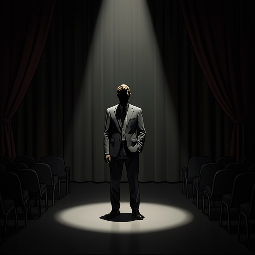The Actor’s Multiplication of Lives from "The Myth of Sisyphus". This flow traces the actor’s passage through temporary fame, embodied imitation, divided identity, and mortality.