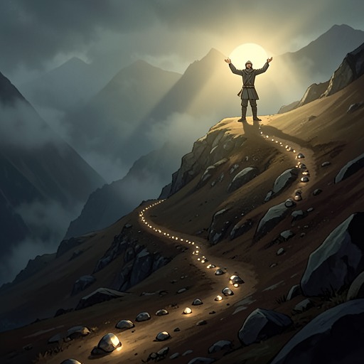 The Evolution of the Absurd from "The Myth of Sisyphus". This flow traces the book’s thematic development from a feeling of absurdity toward revolt, freedom, passion, and creation.
