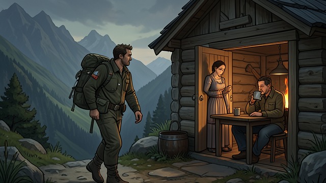A Story Carried on Foot from "William Tell". A Story Carried on Foot Across difficult country Arnold travels over the Surenen and through remote Alpine pastures toward communities in Unterwalden.
