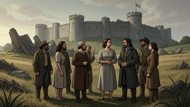 A Future Beyond the Ruins from "William Tell". A Future Beyond the Ruins The limits of destruction The Confederates stand amid the remains of tyranny but know the ruler may seek to restore his authority.