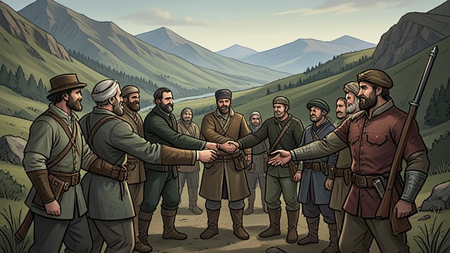 Kinship Across Borders from "William Tell". Kinship Across Borders Divided geography The delegates gather from communities separated by mountains, lakes, and local jurisdictions.