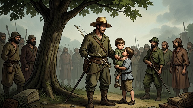 The Child Chosen as Target from "William Tell". The Child Chosen as Target A test of loyalty Gessler asks whether Tell can shoot an apple at a distance and then orders him to place the skill against his own…