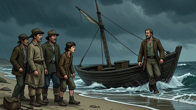 The Lake as Witness from "William Tell". The Lake as Witness Rumor on the shore A fisherman and boy watch the governor’s vessel struggle through the storm and fear that Tell remains aboard.