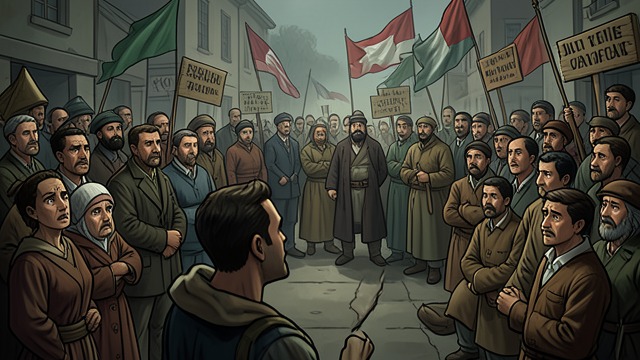 A Victory Not Yet Secure from "William Tell". A Victory Not Yet Secure The warning after celebration Walter Furst reminds the people that the ruler may send an army to restore the expelled officials.