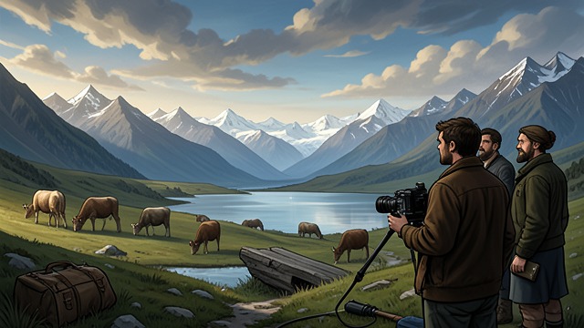 The Alpine Opening from "William Tell". The Alpine Opening A living landscape The play opens with music, grazing herds, the lake, and distant glaciers.