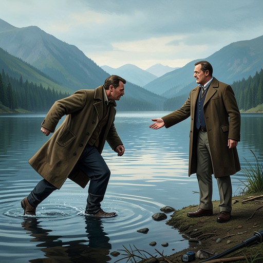 Baumgarten’s Flight and Rescue from "William Tell". This flow follows the consequences of Baumgarten’s defense of his household and Tell’s intervention on the stormy lake.