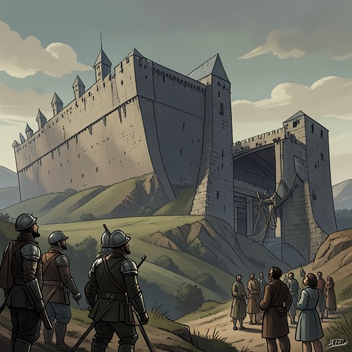 The Governors’ Strongholds from "William Tell". This flow follows the fortresses from symbols of domination to targets of coordinated resistance and eventual destruction.