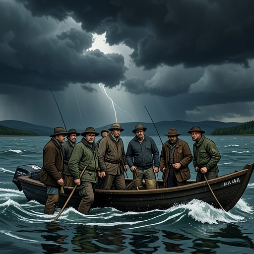 The Fishermen and the Storm from "William Tell". This flow uses the lake and the people who navigate it to show how danger tests practical courage and mutual responsibility.