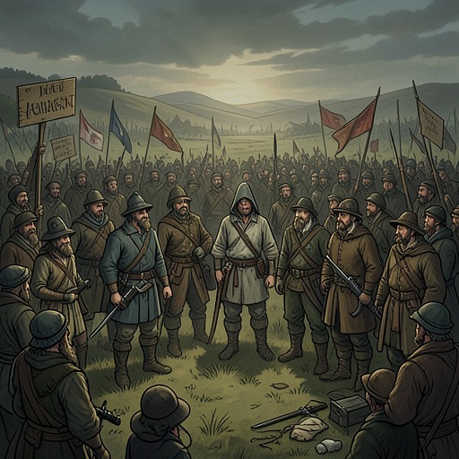Freedom and the Limits of Victory from "William Tell". This flow traces how the play tests whether the fall of the governors can create a more inclusive and durable freedom.