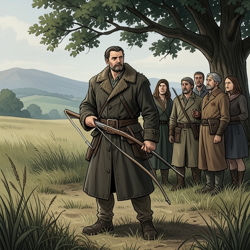 Wilhelm Tell’s Personal Arc from "William Tell". This flow follows Tell from independent mountain hunter through forced ordeal, resistance, and a changed relationship to violence.