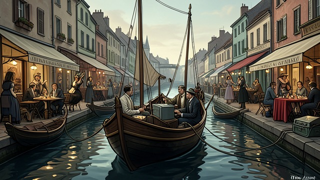 The Port as France from "The Lover". The Port as France Europe before departure The ships bring French restaurants, dances, and passengers to the Saigon River.