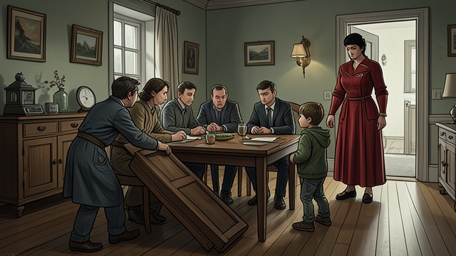 The Decision to Leave from "The Lover". The Decision to Leave A family retreat The Mother sells the furniture and prepares to return to France.