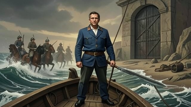 The Ferryman Refuses from "William Tell". The Ferryman Refuses Fear outweighs the fare The ferryman says no sensible man would rush into the jaws of death and refuses to take the boat out.