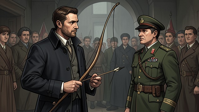 Obedience Bought with Pain from "William Tell". Obedience Bought with Pain A forced concession Arnold of Melchthal accepts the taxes after Gessler’s use of boiling oil.