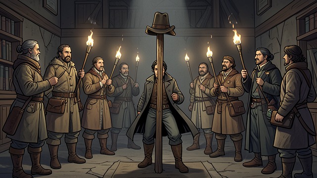 The Revolution’s Memorial from "William Tell". The Revolution’s Memorial A disputed object The people debate whether to burn the Governor’s hat and pole.