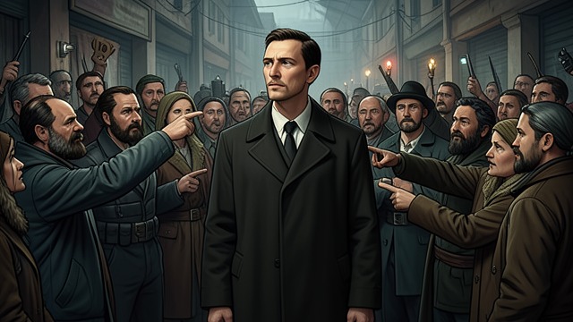 A Leader Is Chosen from "William Tell". A Leader Is Chosen Public frustration The failed delegates return to a crowd that learns the taxes remain in force.