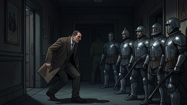 The Adviser Enters the Fight from "William Tell". The Adviser Enters the Fight A new theory Arnold of Sewa argues that guile, not brute force, is needed against armored soldiers.